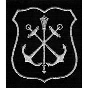  Нарукавный знак по принадлежности к конкретному воинскому формированию военнослужащие ВМФ 